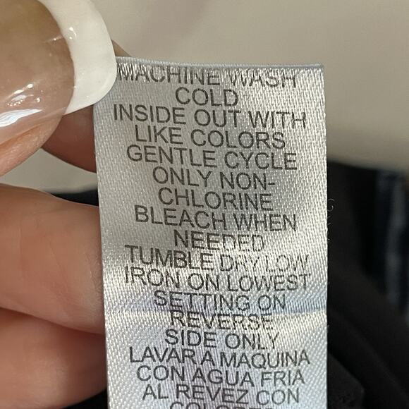 Democracy Ab Solution Skinny Crop Jean Size 6 Medium Wash Stretch Denim Shaping - Picture 10 of 11